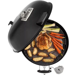Barbecue charbon WEBER master-touch GBS premium E-5775 black sur pied 57 cm