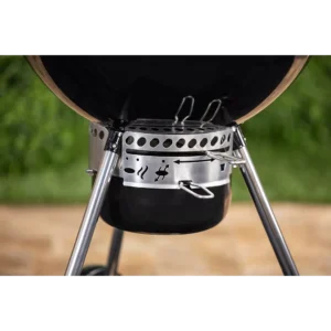 Barbecue charbon WEBER master-touch GBS premium E-5775 black sur pied 57 cm