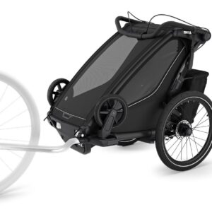 Remorque de vélo ​Thule pour 1 Enfant – Chariot Sport 2 Single – noir