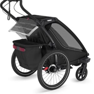 Remorque de vélo ​Thule pour 1 Enfant – Chariot Sport 2 Single – noir