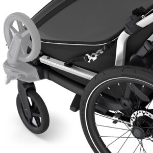 Remorque de vélo ​Thule pour 1 Enfant – Chariot Sport 2 Single – noir