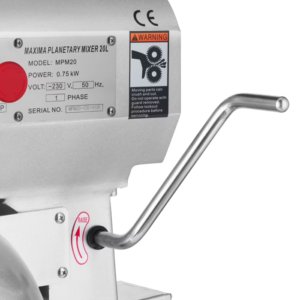 Maxima Mixer planétaire 20 L jusqu&rsquo;à 10 kg de pâte 3 vitesses