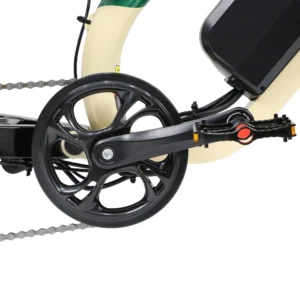 VTT Électrique à Suspension Complète fafrees OneSport W66 500W 20&Prime; Fat Bike 648Wh