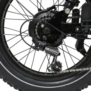 VTT Électrique à Suspension Complète fafrees OneSport W66 500W 20&Prime; Fat Bike 648Wh