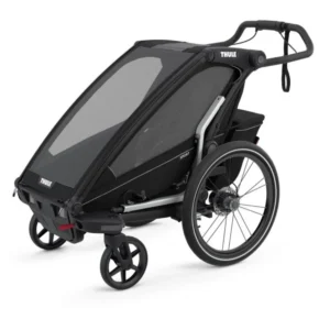 Chariot Thule Remorque Vélo pour 2 Enfants – Chariot Sport 2 Double – noir