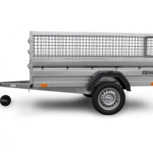 Remorque bagagère pas cher​ ZASLAW 235SU – 2,35 X 1,32 M GRILLAGÉE