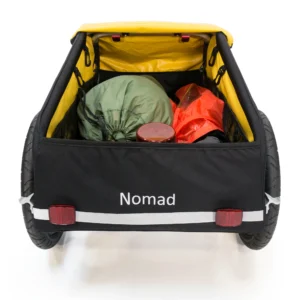 Chariot à vélo Burley Nomad – jaune/noir