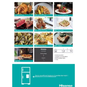 Four encastrable fonction vapeur HISENSE O643PG