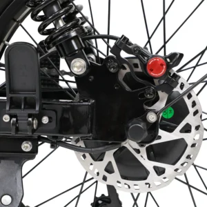 VTT Électrique à Suspension Complète fafrees OneSport W66 500W 20&Prime; Fat Bike 648Wh
