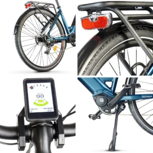 VAE de ville UrbanBiker Sidney PLUS Moteur Central