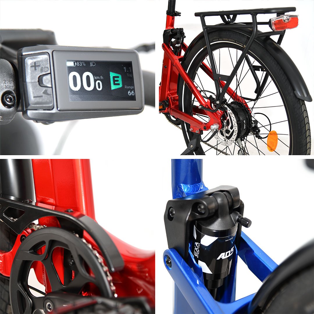 VAE de ville UrbanBiker UB200 Tout Suspendu