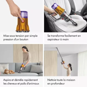 Aspirateur balai DYSON V12 Detect Slim Absolute