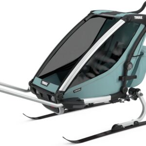 Thule Chariot Cross 1 – Remorque Vélo pour 1 Enfants – alaska