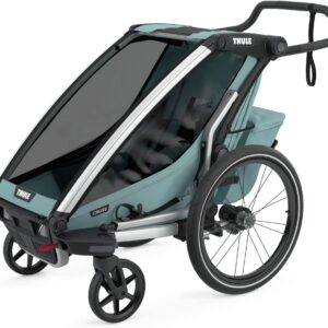 Thule Chariot Cross 1 – Remorque Vélo pour 1 Enfants – alaska