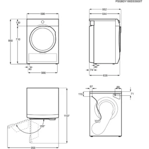 Sèche linge pompe à chaleur ELECTROLUX EW7H5142SC