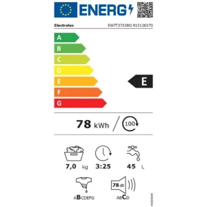 Lave linge top ELECTROLUX EW7T3733BO Reconditionné