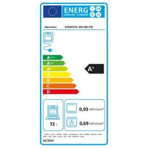Four Pyro ELECTROLUX EOE6P57X SenseCook