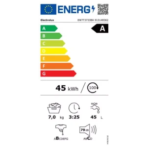 Lave linge top ELECTROLUX EW7T3733BA