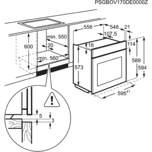 Four encastrable ELECTROLUX EOF6P46VX0 SurroundCook