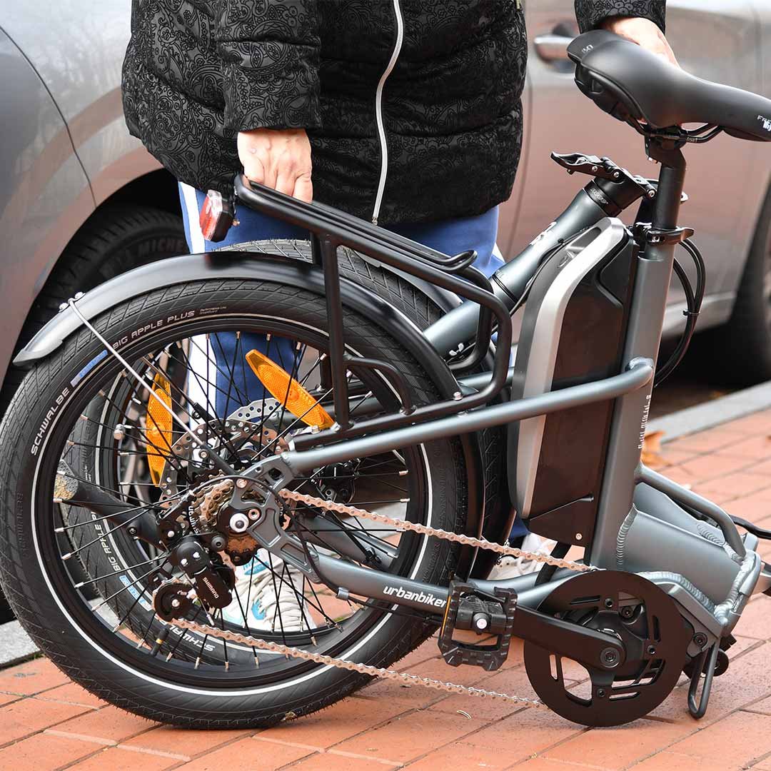 VAE pliable Mini PLUS UrbanBiker à Moteur Central