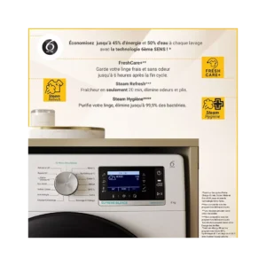 Lave linge hublot WHIRLPOOL W7X89B SILENCE FR