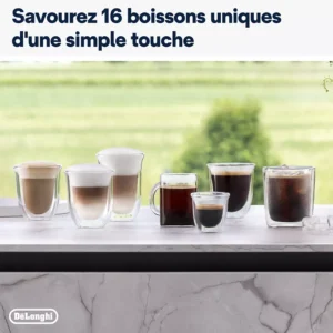 Expresso Broyeur DELONGHI FEB4455.W Rivelia Latte Blanche