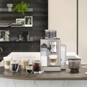Expresso Broyeur DELONGHI FEB4455.BG Rivelia Latte Beige