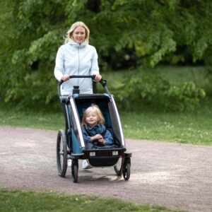 Thule Chariot Cross 1 – Remorque Vélo pour 1 Enfants – alaska