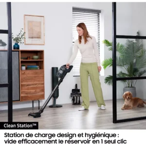 Aspirateur balai SAMSUNG Bespoke Jet Plus Complete 2 Batteries VS20B95B43N