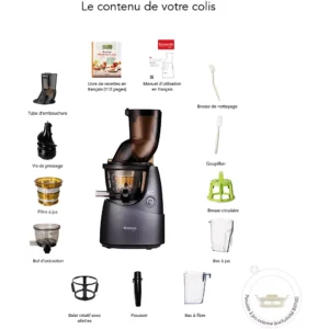 Extracteur de jus KUVINGS B9700 Gris mat / NS626CES GM