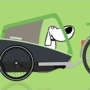 Remorque vélo pour chiens Croozer Dog Enna sundown yellow