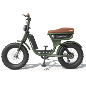 Vélo électrique biplace cargo garrett miller city , bat double, tout terrain