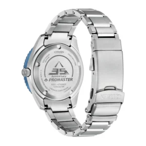 Montre Citizen Promaster Marine Fujitsubo Super Titanium automatique cadran bleu bracelet titane 41 mm