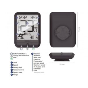 Compteur Pulsar One E-bike Motion