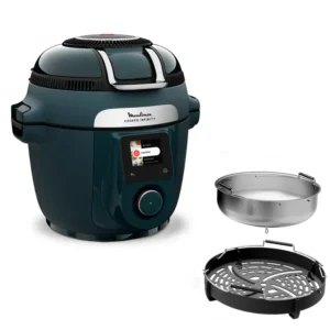 Cookeo Infinity, 17 modes de cuisson, Sans pale de mélange, Bleu Trust