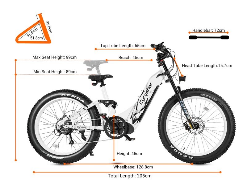 vélo à assistance électrique Cyrusher Trax