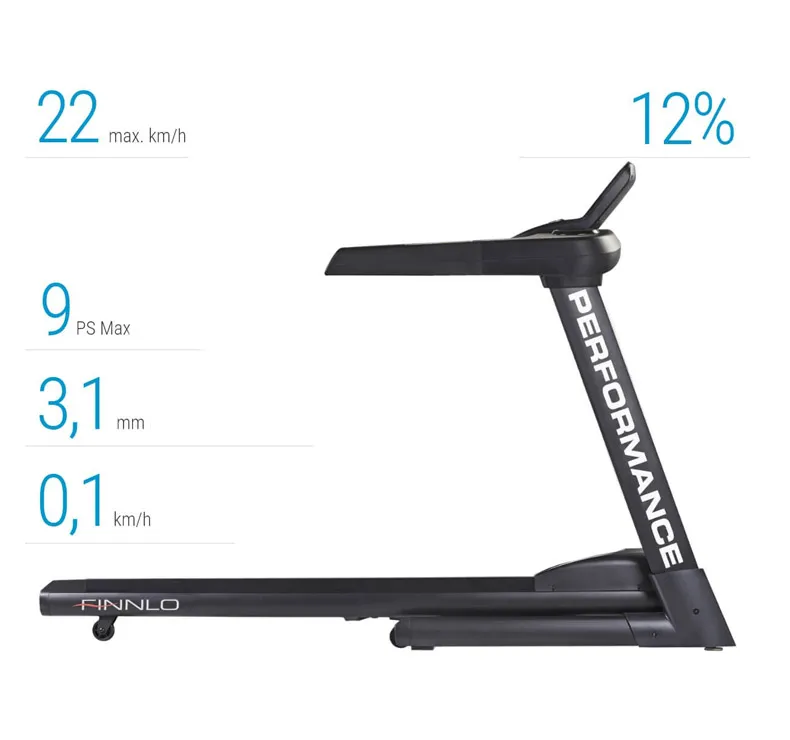 Tapis de Course Finnlo Performance 10.1″ TFT