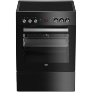Cuisinière vitrocéramique BEKO BEKO FSM6730BCS Multifonction Catalyse 60 cm