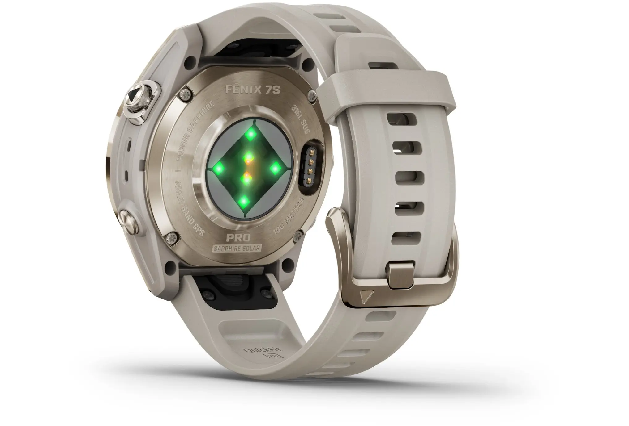Montre Garmin Fenix 7S Pro Sapphire Solar Titane
