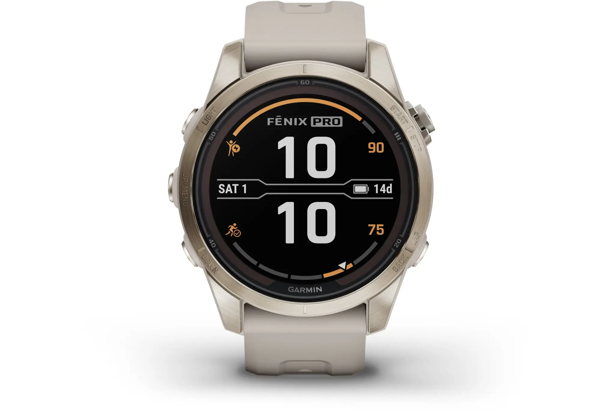 Montre Garmin Fenix 7S Pro Sapphire Solar Titane