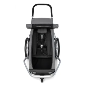 Remorque cargo pour velo​ à suspension Kid Keeke 1 Croozer 3IN1