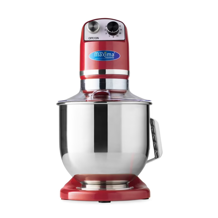 Maxima mixer planétaire 7 L jusqu’à 2kg de pâte rouge framboise