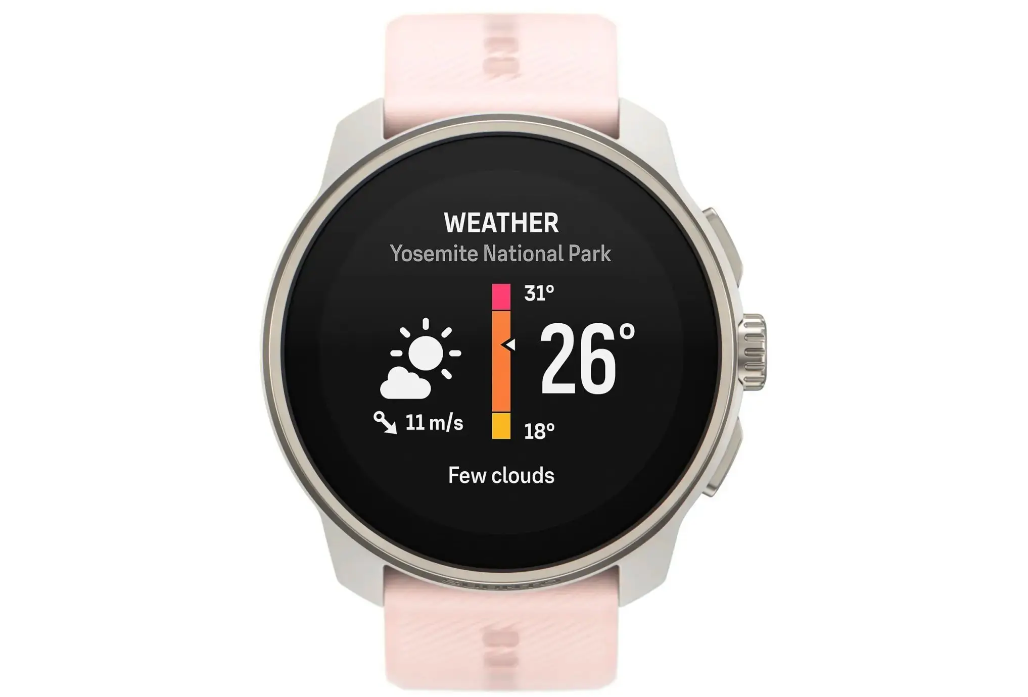 Montre sport Suunto Race S Powder Pink