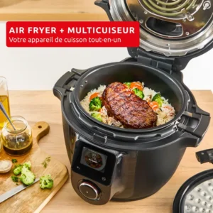 Moulinex Cookeo Infinity 20 modes de cuisson, Avec pale de mélange, Noir