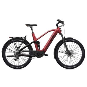 VTT tout suspendu électrique​ O2Feel Vern FS 7 Adventure Shimano Cues 9V 720 Wh 27.5&Prime; Rouge