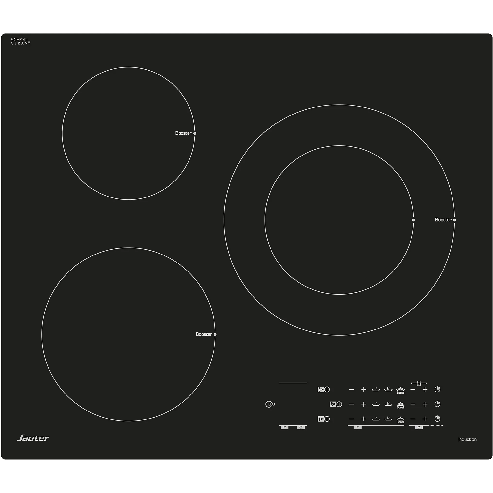 Plaque induction SAUTER SPIN4361B