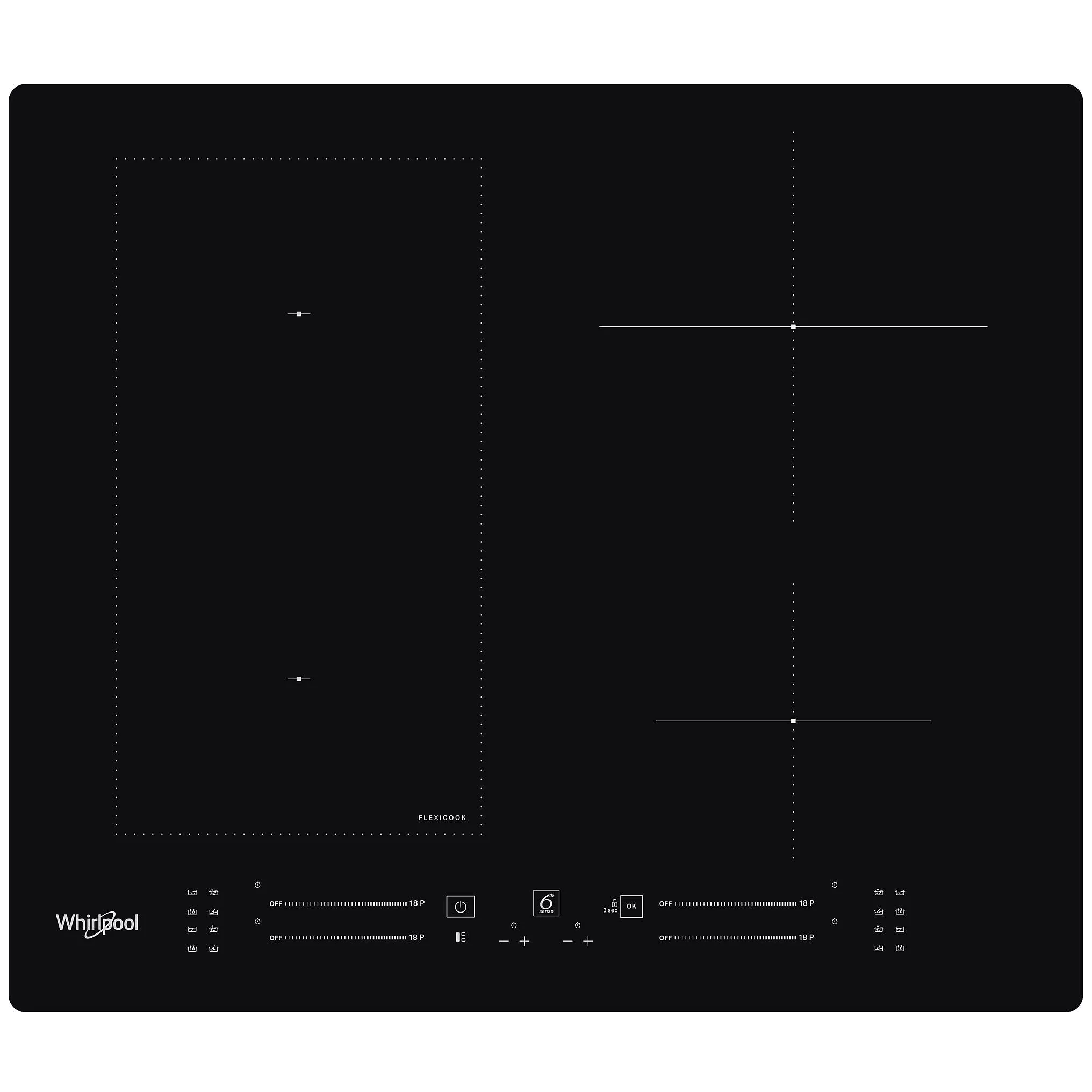 Plaque induction WHIRLPOOL WLS7960NE