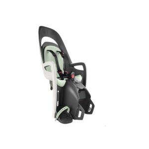 Porte-bébé vélo Hamax Caress arrière sur porte-bagages