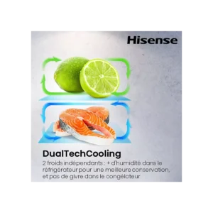 Réfrigérateur multi portes HISENSE RF815N4SWSE