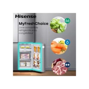Réfrigérateur multi portes HISENSE RQ5P470SMIE